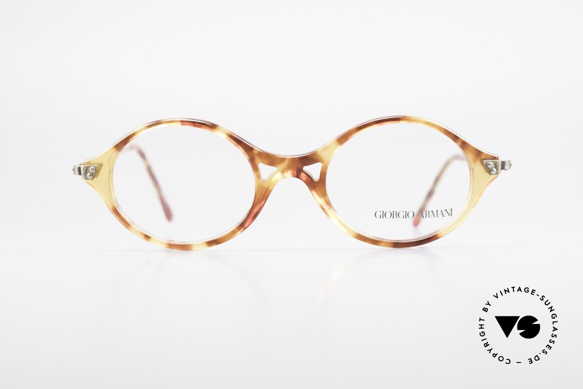 Giorgio Armani 339 Small Oval 90's Eyeglasses, a true classic in design & coloring (timeless elegant), Made for Men and Women