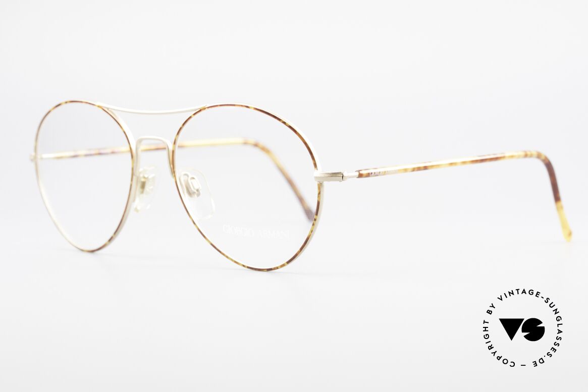 Giorgio Armani 120 Vintage Aviator Glasses Men, highest functionality for an excellent wearability, Made for Men