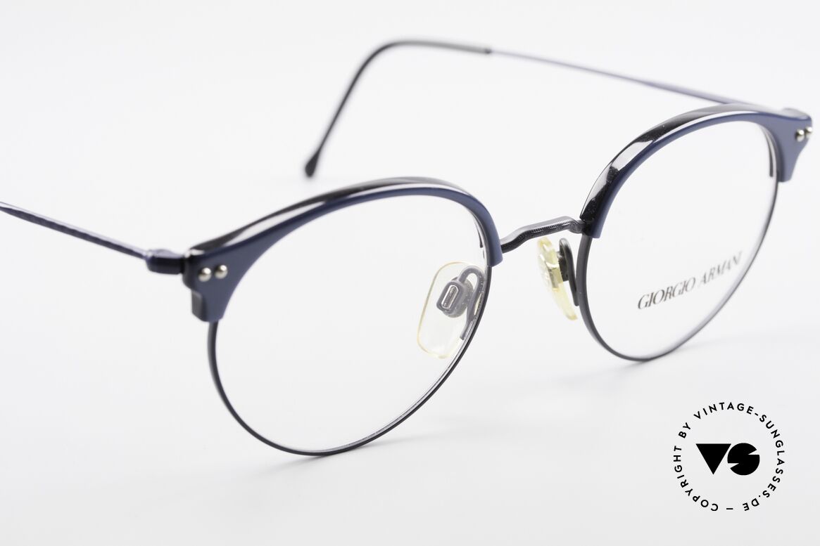 Giorgio Armani 377 90's Panto Style Eyeglasses, NO RETRO glasses, but a unique 25 years old Original, Made for Men and Women