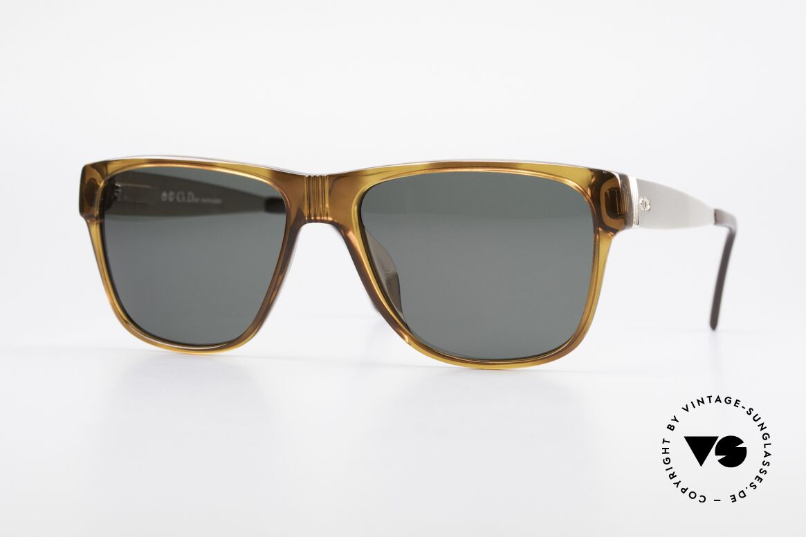 Christian Dior 2406 Vintage Dior Monsieur Series, Christian Dior vintage sunglasses from the early 1980's, Made for Men