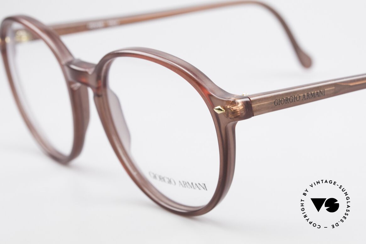 Giorgio Armani 325 Vintage Panto 90's Eyeglasses, never worn (like all our classic Giorgio Armani specs), Made for Men