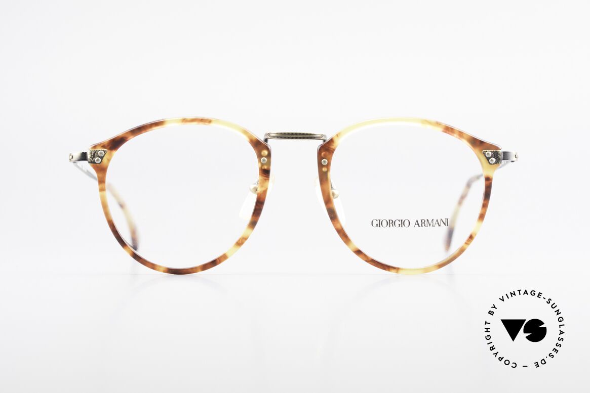 Giorgio Armani 318 True Vintage 90's Panto Glasses, timeless vintage Giorgio Armani designer eyeglasses, Made for Men Giorgio Armani 318 True Vintage 90's Panto Glasses, timeless vintage Giorgio Armani designer eyeglasses, Made for Men