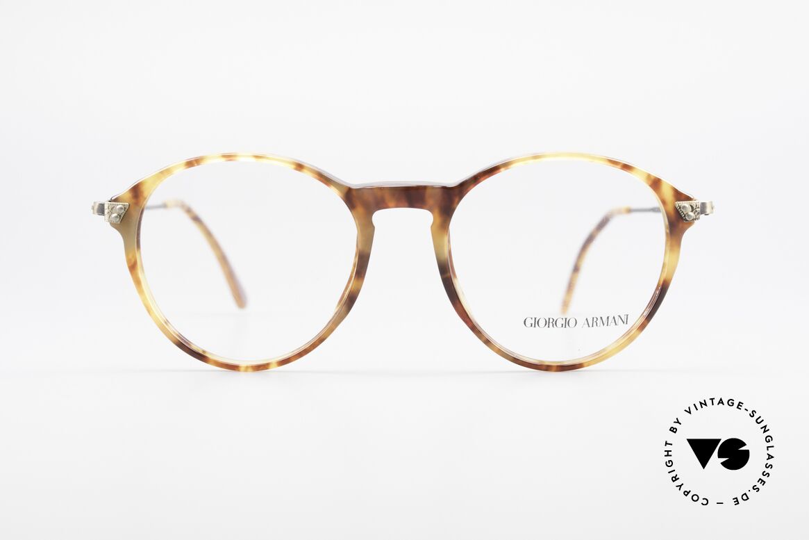 Giorgio Armani 329 Small 90's Panto Eyeglasses, famous 'panto'-design; a true classic; simply stylish, Made for Men