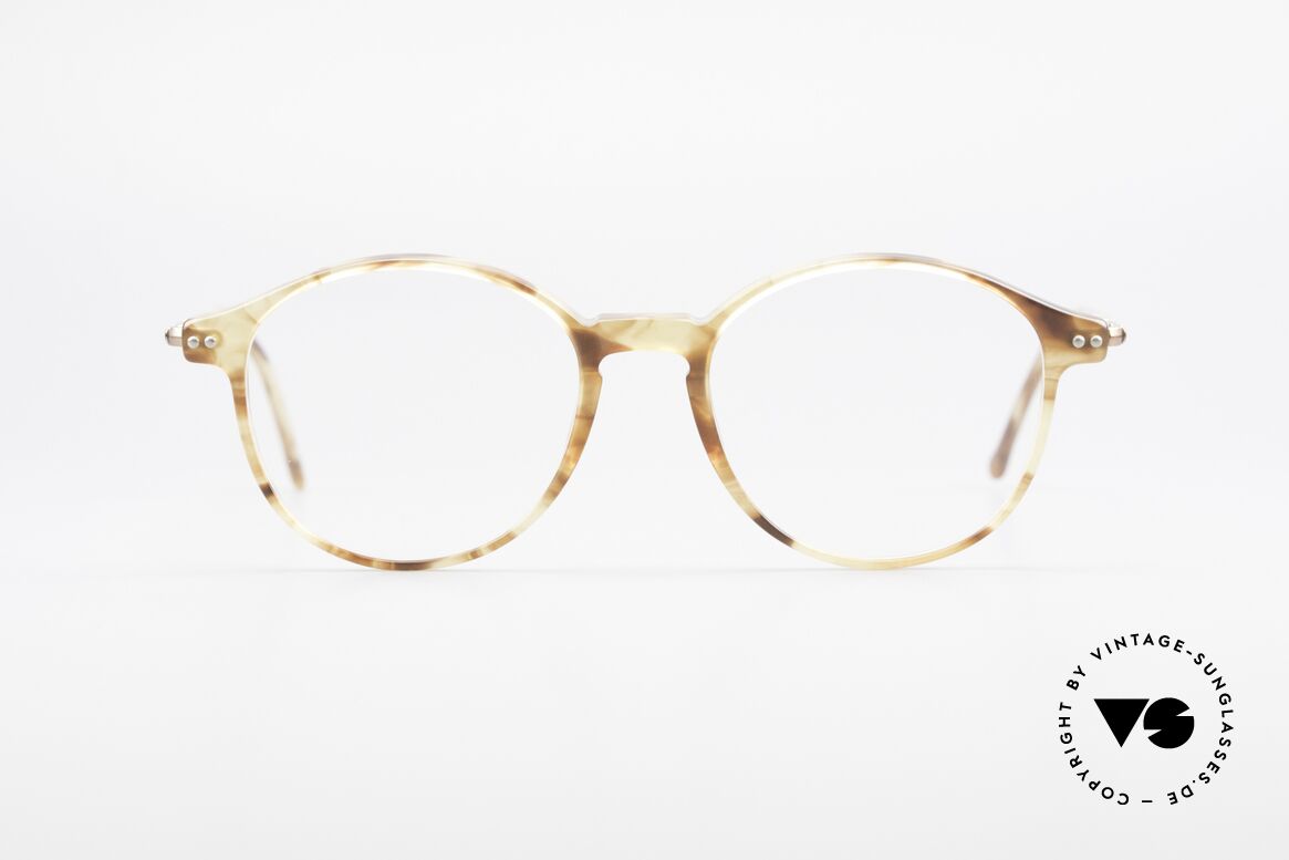 Giorgio Armani 362 90's Men's Eyeglasses Panto, timeless vintage Giorgio ARMANI designer eyeglasses, Made for Men