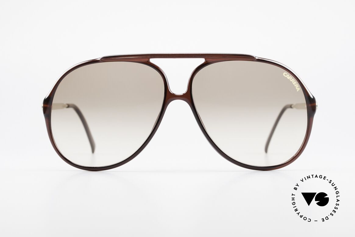 Carrera 5587 Vintage 80's XXL Sunglasses, huge CARRERA sunglasses in legendary aviator shape, Made for Men