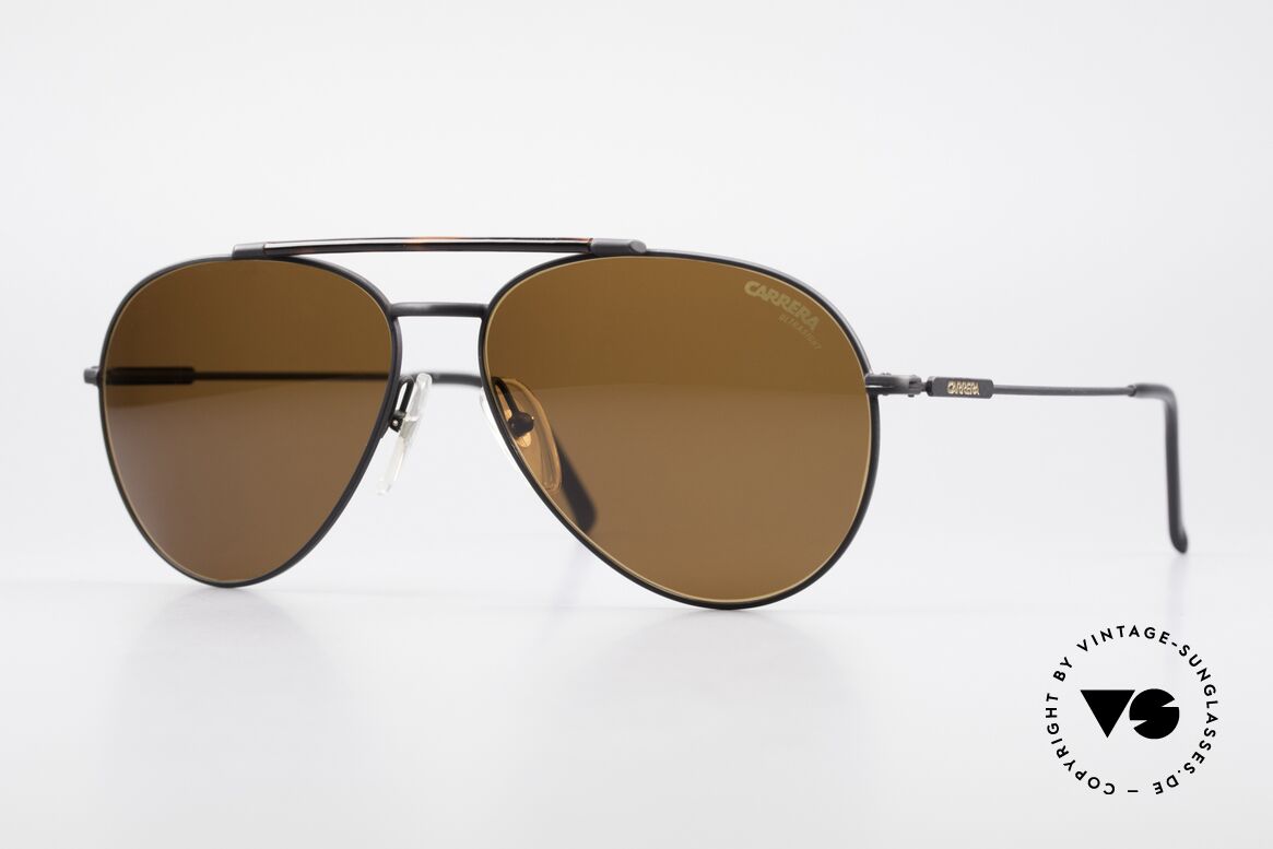 Carrera 5349 True Vintage Aviator Shades, classic vintage 80's designer sunglasses by Carrera, Made for Men