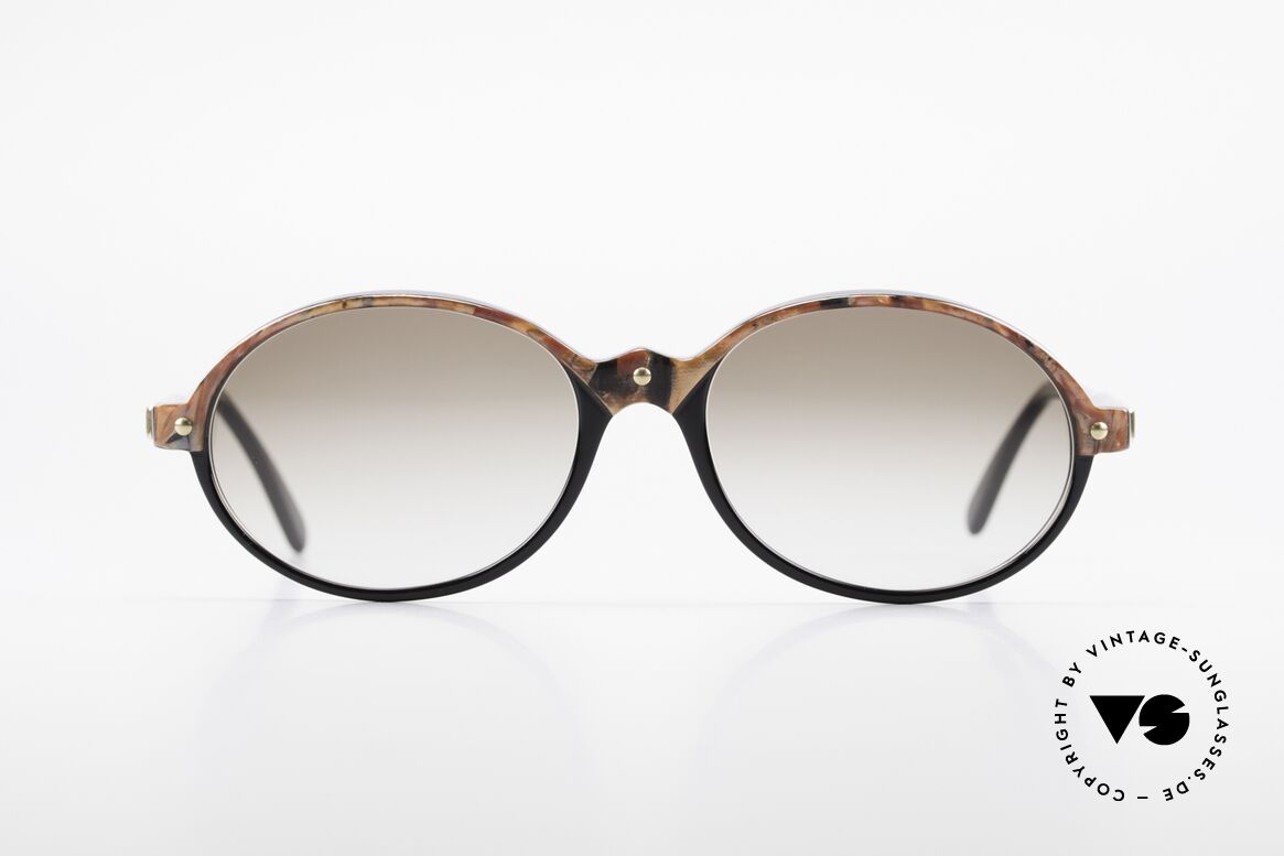 Cazal 328 Oval Vintage Sunglasses 90's, oval round Cazal vintage designer sunglasses, Made for Women
