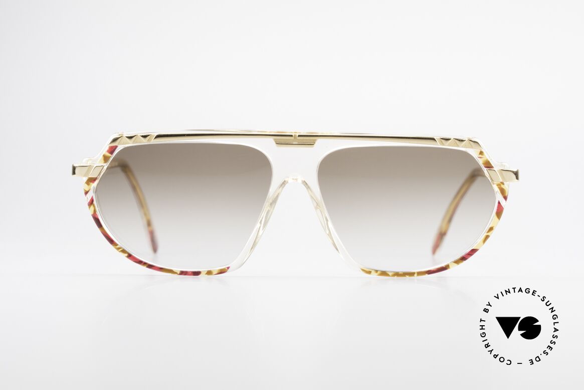 Cazal 344 Old School Crystal Sunglasses, vintage CAZAL designer sunglasses from 1989/1990, Made for Women