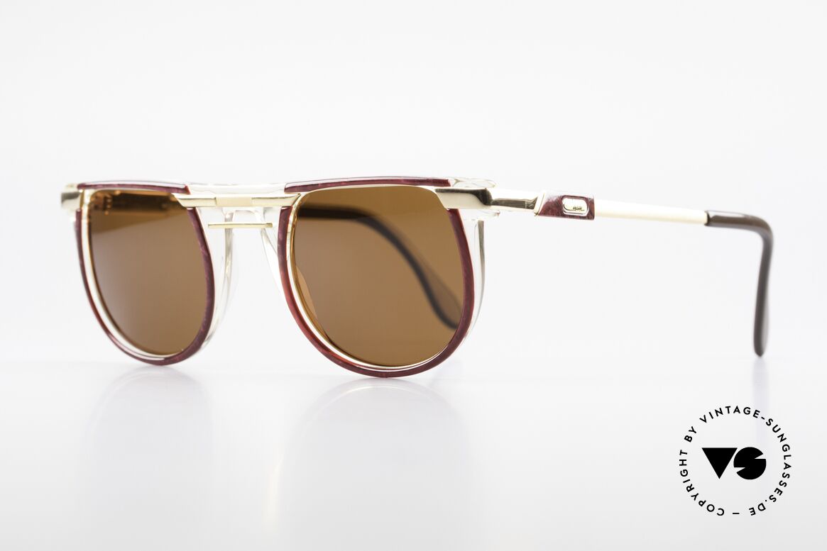 Cazal 647 90's Vintage Designer Shades, great combination of colors, shapes & materials, Made for Men and Women