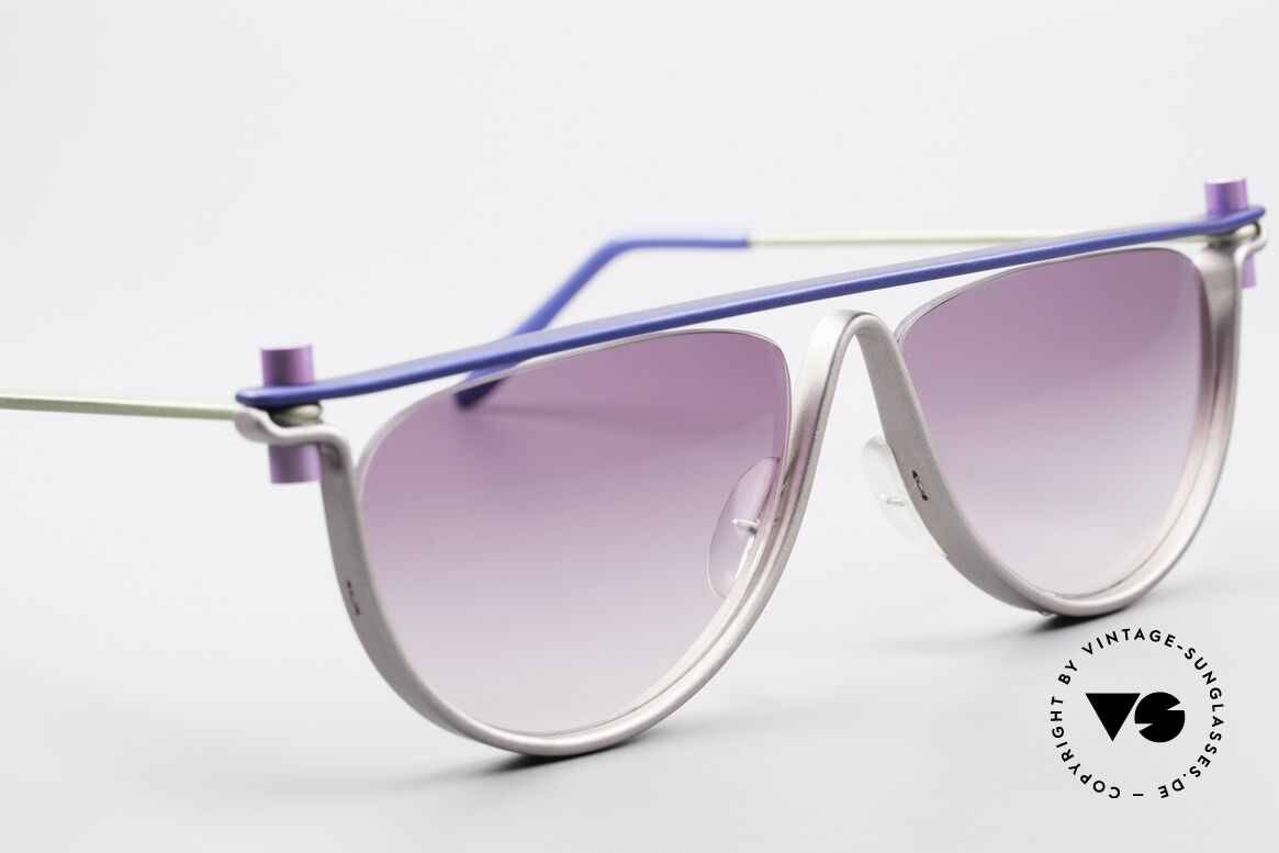 ProDesign No5 With Earring Barrette Bracelet, ultra RARE designer sunglasses from the mid 1990's, Made for Women