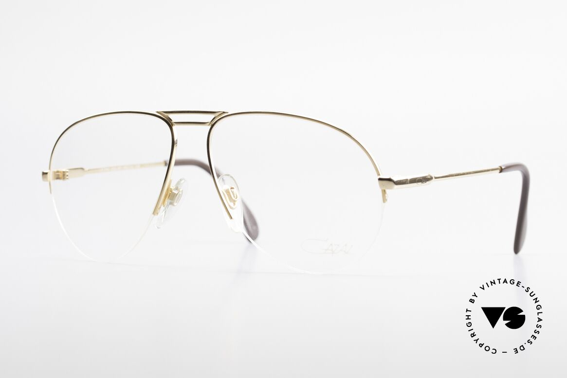 Cazal 726 West Germany Aviator Glasses, legendary 80's Cazal aviator eyeglass-frame, Made for Men