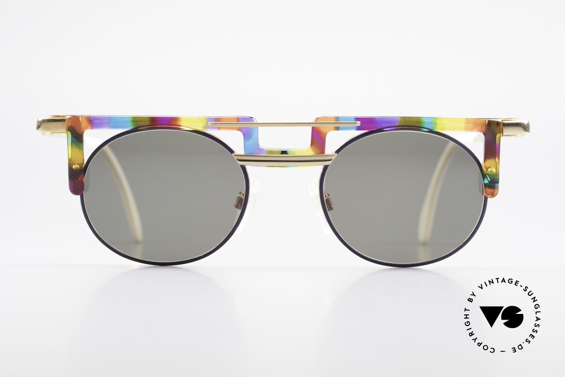 Cazal 745 Striking 90's Sunglasses, striking Cazal vintage sunglasses from 1991/92, Made for Women