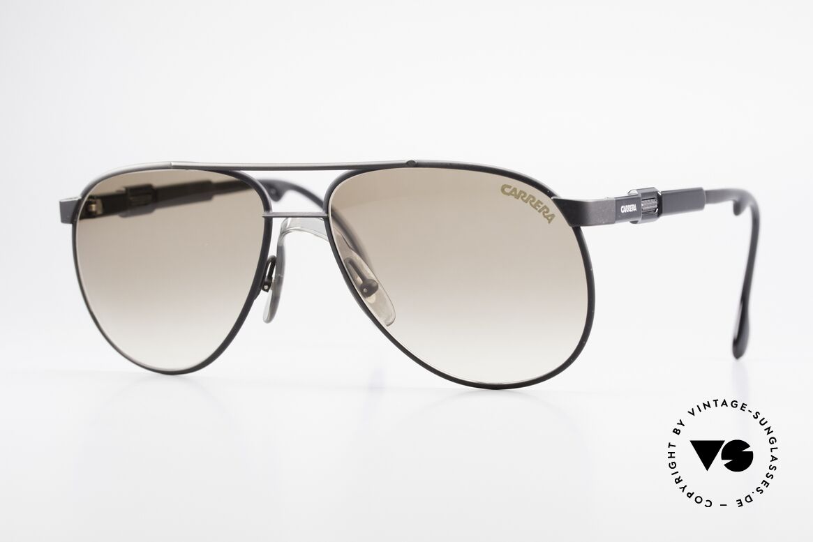 Carrera 5348 Vario Sports Sunglasses 80's, brilliant vintage Carrera 80s sunglasses, size 56°15, Made for Men and Women