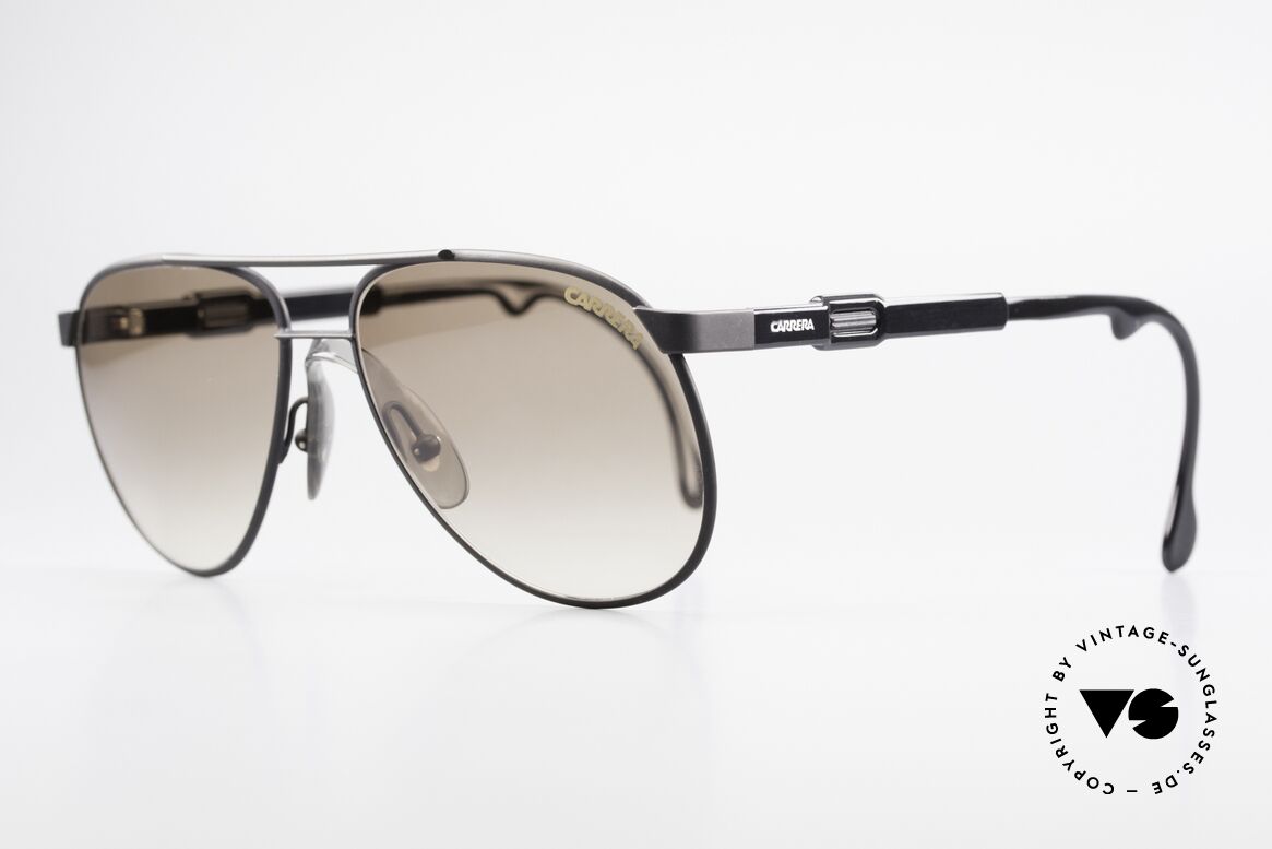 Carrera 5348 Vario Sports Sunglasses 80's, variable temple length, due to Carrera Vario System, Made for Men and Women