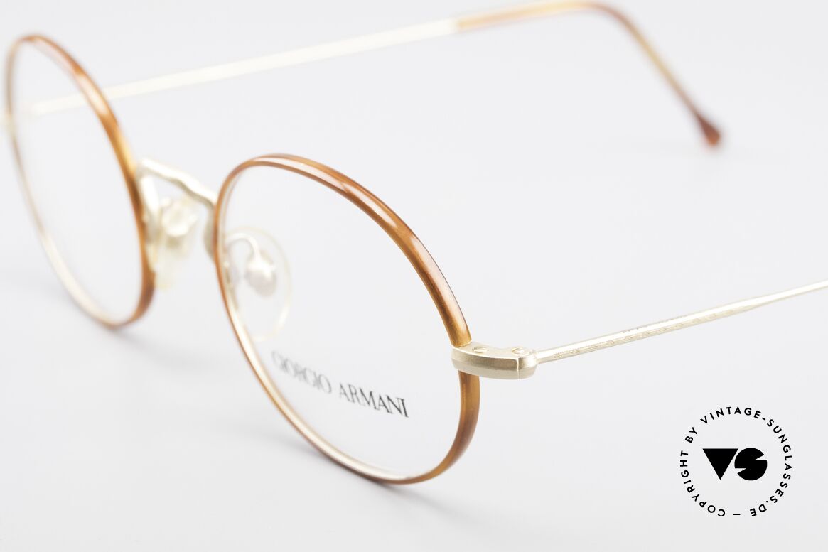 Giorgio Armani 247 90's Oval Eyeglasses No Retro, unworn rarity (like all our rare vintage GA eyewear), Made for Men and Women