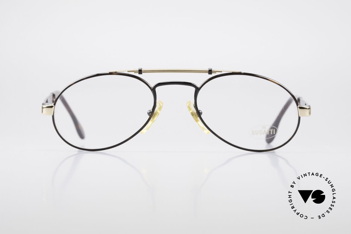 Bugatti 16957 Rare 80's Eyeglasses For Men, very elegant designer eyeglass-frame by BUGATTI, Made for Men