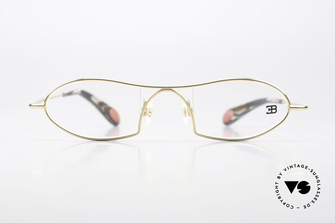 Bugatti 351 Odotype Men's Designer Frame Luxury, original BUGATTI high-tech eyeglass-frame, Made for Men