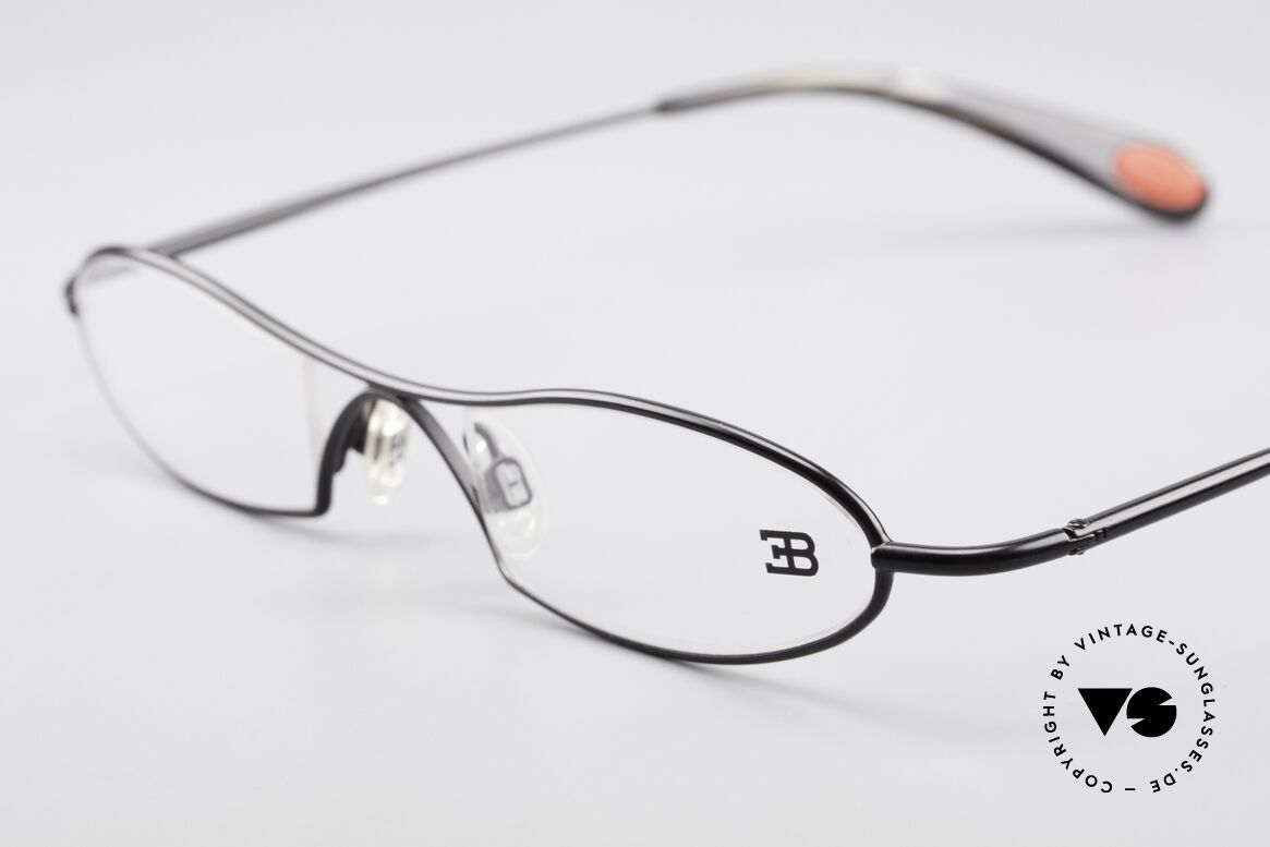 Bugatti 347 Odotype Small Men's Designer Frame, very special lens construction; TOP comfort, Made for Men