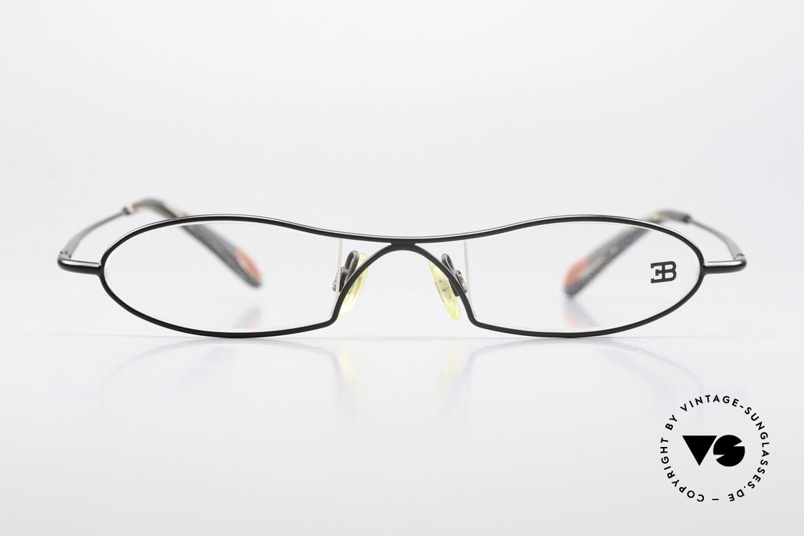 Bugatti 347 Odotype Small Men's Designer Frame, original BUGATTI high-tech eyeglass-frame, Made for Men