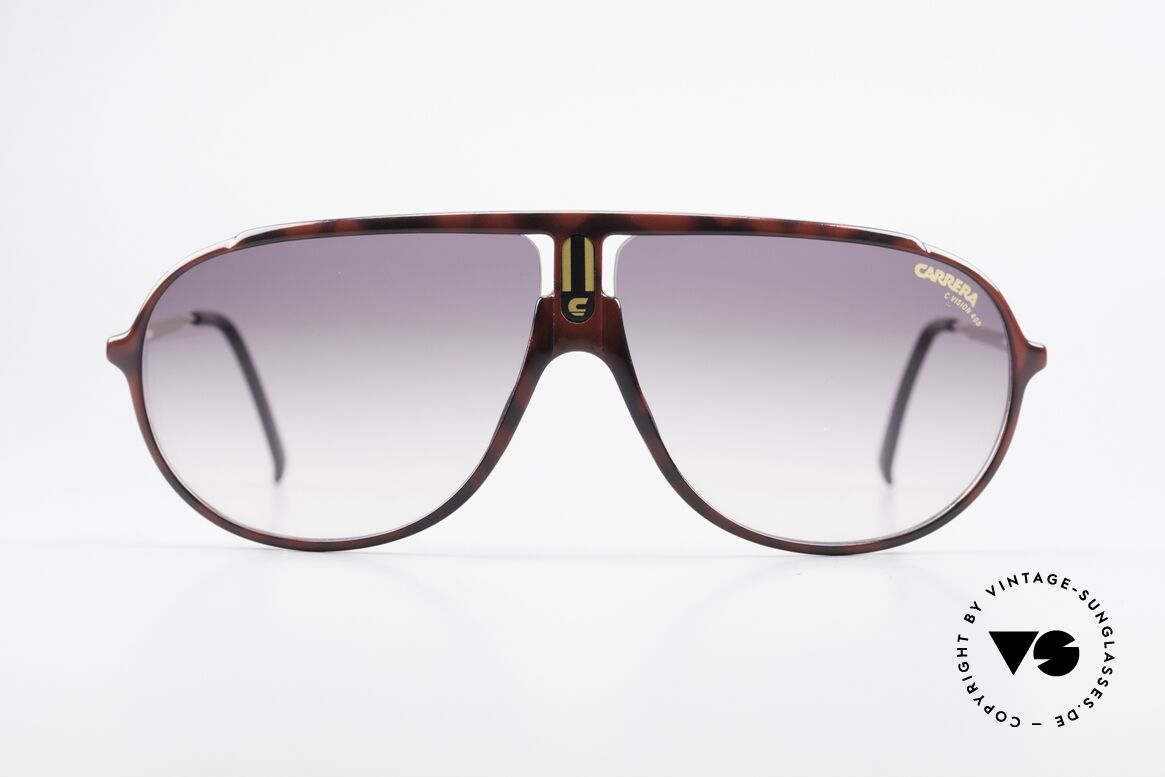 Carrera 5467 Carbon Fibre Frame Vintage, high-end vintage Carrera sunglasses of the 80's, Made for Men