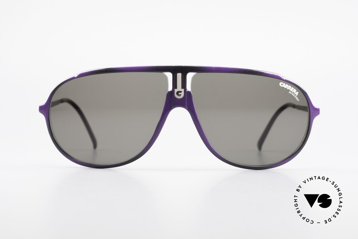 Carrera 5467 Carbon Fibre Shades Vintage, high-end vintage Carrera sunglasses of the 80's, Made for Men