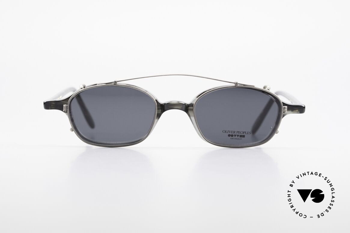 Oliver Peoples OP561 Classic 90's Frame Clip On, vintage Oliver Peoples eyeglasses from the 1990's, Made for Men and Women