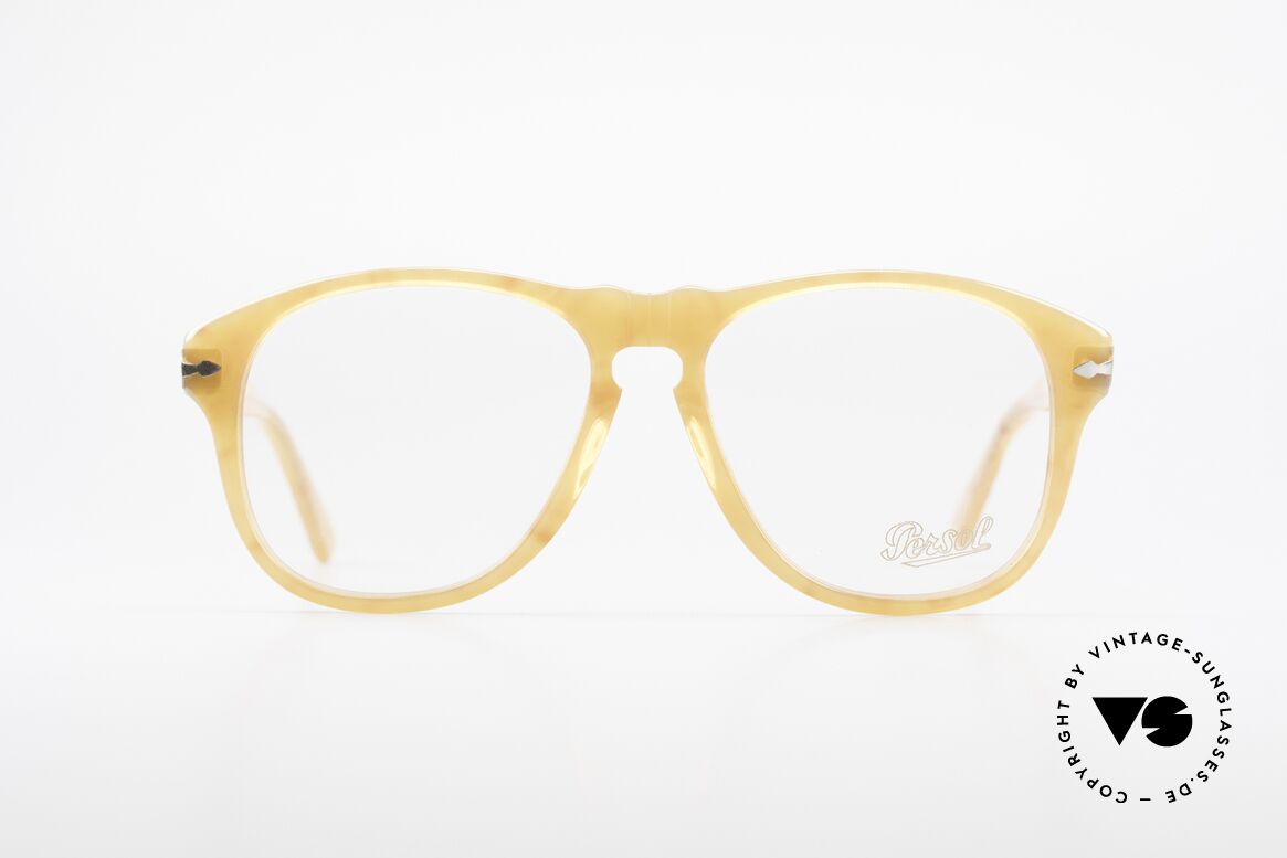 Persol 649/VL Ratti Steve McQueen Vintage Glasses, 649 RATTI = famous movie glasses by Persol RATTI, Made for Men
