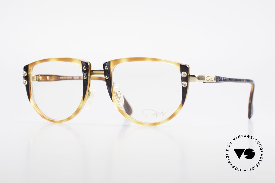 Cazal 332 Original 90's Cazal Glasses, charming Cazal vintage designer eyeglass-frame, Made for Women