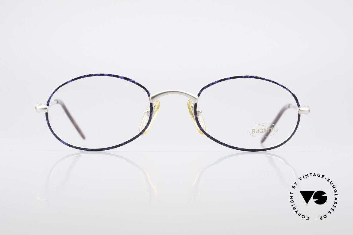 Bugatti 22338 Rare Oval 90's Vintage Specs, elegant vintage designer eyeglass-frame by BUGATTI, Made for Men and Women