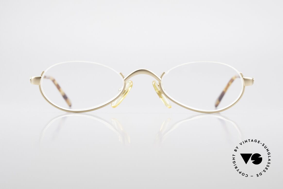 Bugatti 03701 Oval Luxury Reading Glasses, original, vintage reading eyeglass-frame by Bugatti, Made for Men and Women