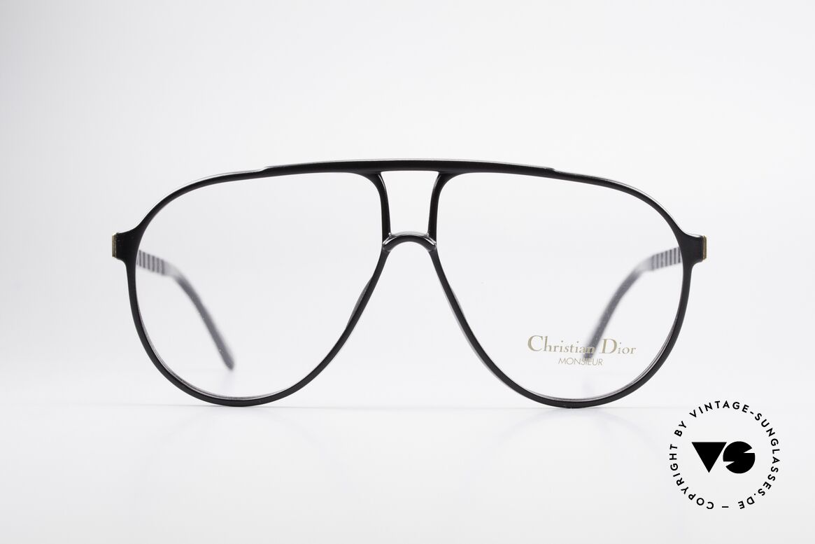 Christian Dior 2469 80's Monsieur Vintage Glasses, masculine cool design by Christian Dior from 1988, Made for Men