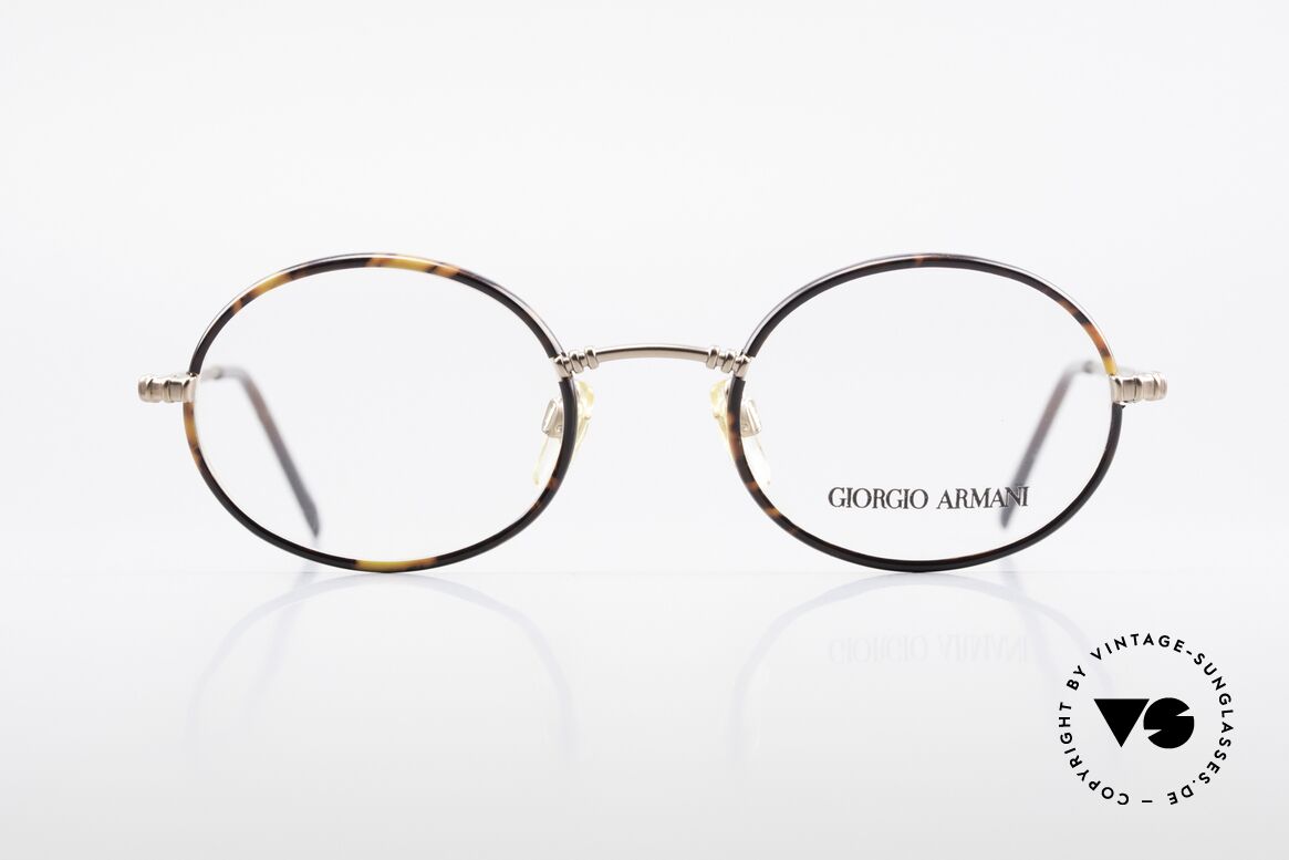 Giorgio Armani 223 Oval Vintage 90's Eyeglasses, vintage designer eyeglass-frame by GIORGIO Armani, Made for Men and Women