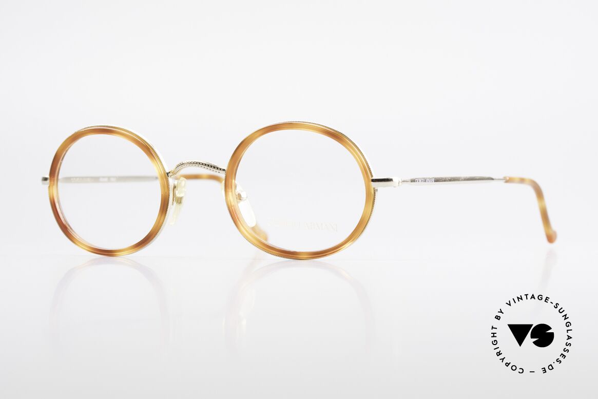 Giorgio Armani 139 Oval Vintage Eyeglasses 90's, vintage designer eyeglass-frame by GIORGIO Armani, Made for Men and Women