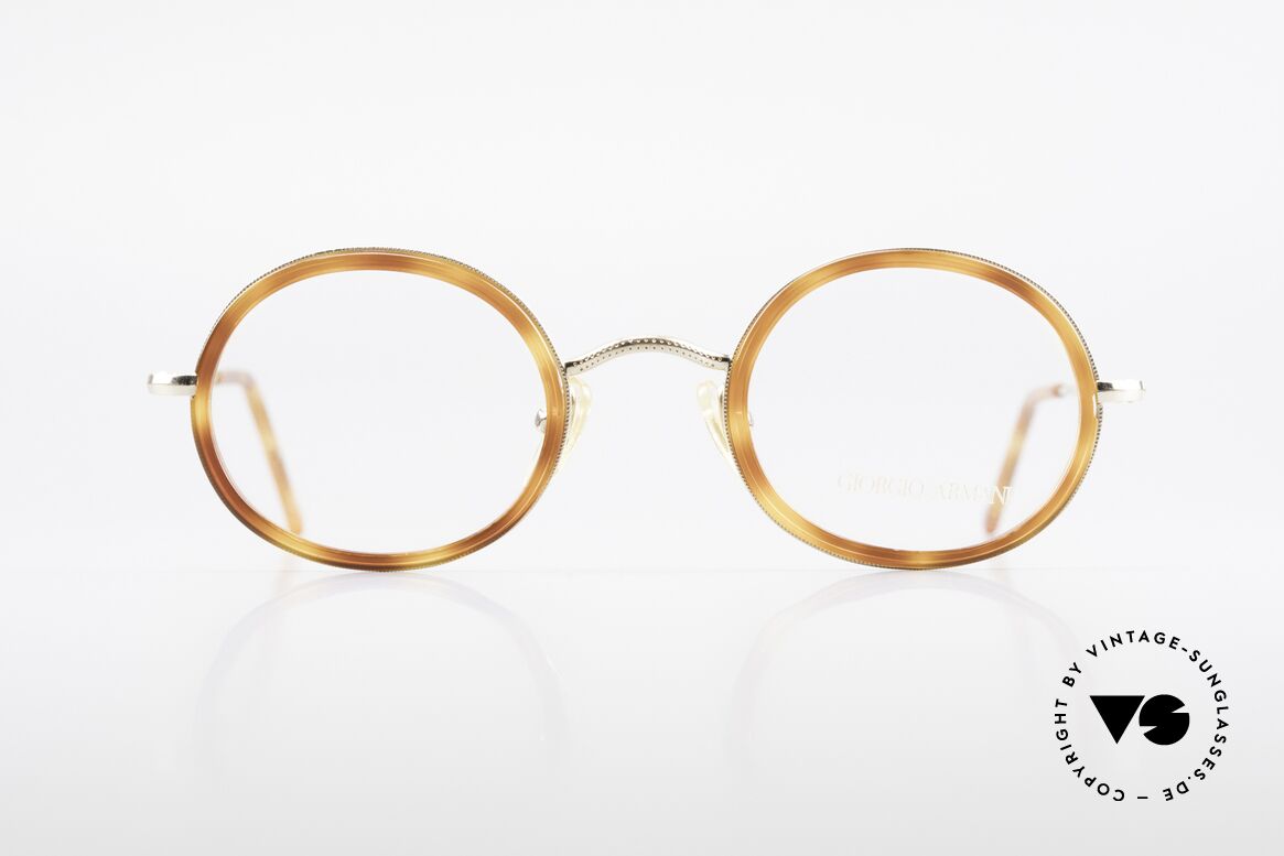 Giorgio Armani 139 Oval Vintage Eyeglasses 90's, a true classic in design & coloring (timeless elegant), Made for Men and Women