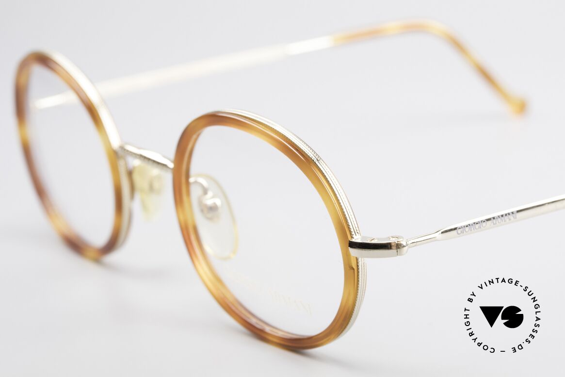 Giorgio Armani 139 Oval Vintage Eyeglasses 90's, never worn (like all our vintage 1990's Armani frames), Made for Men and Women