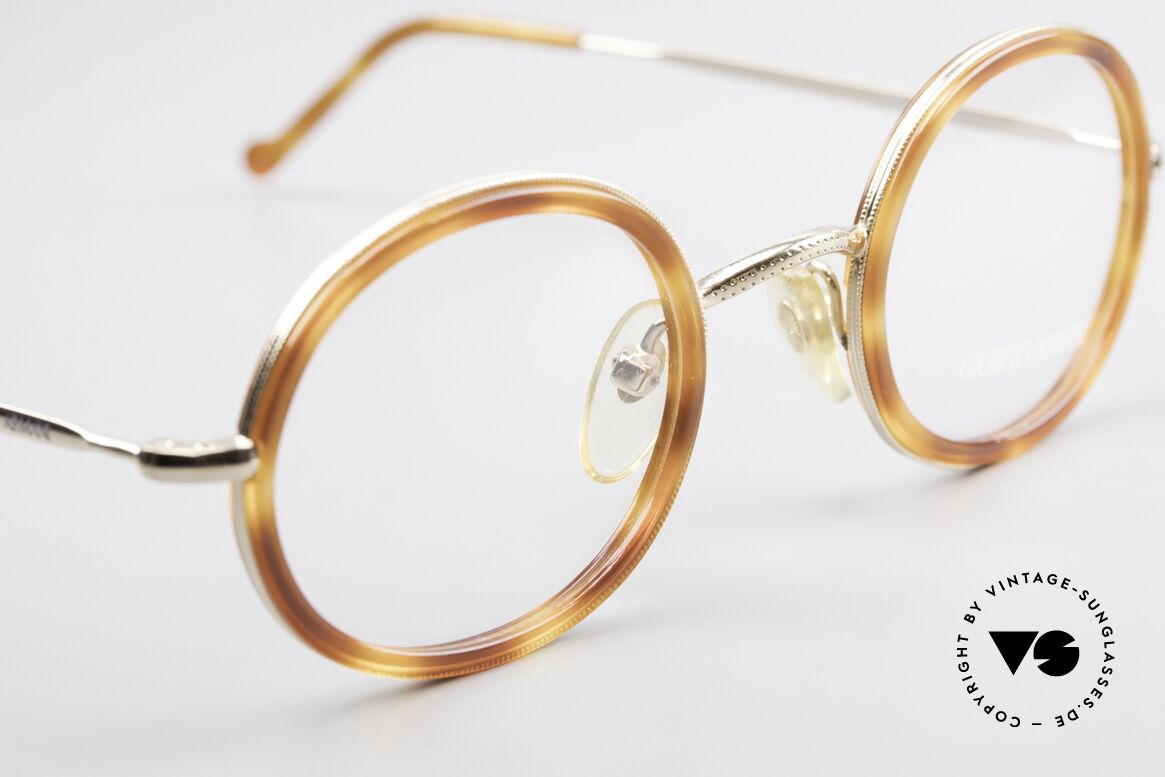 Giorgio Armani 139 Oval Vintage Eyeglasses 90's, NO RETRO GLASSES; a unique original by G. ARMANI, Made for Men and Women