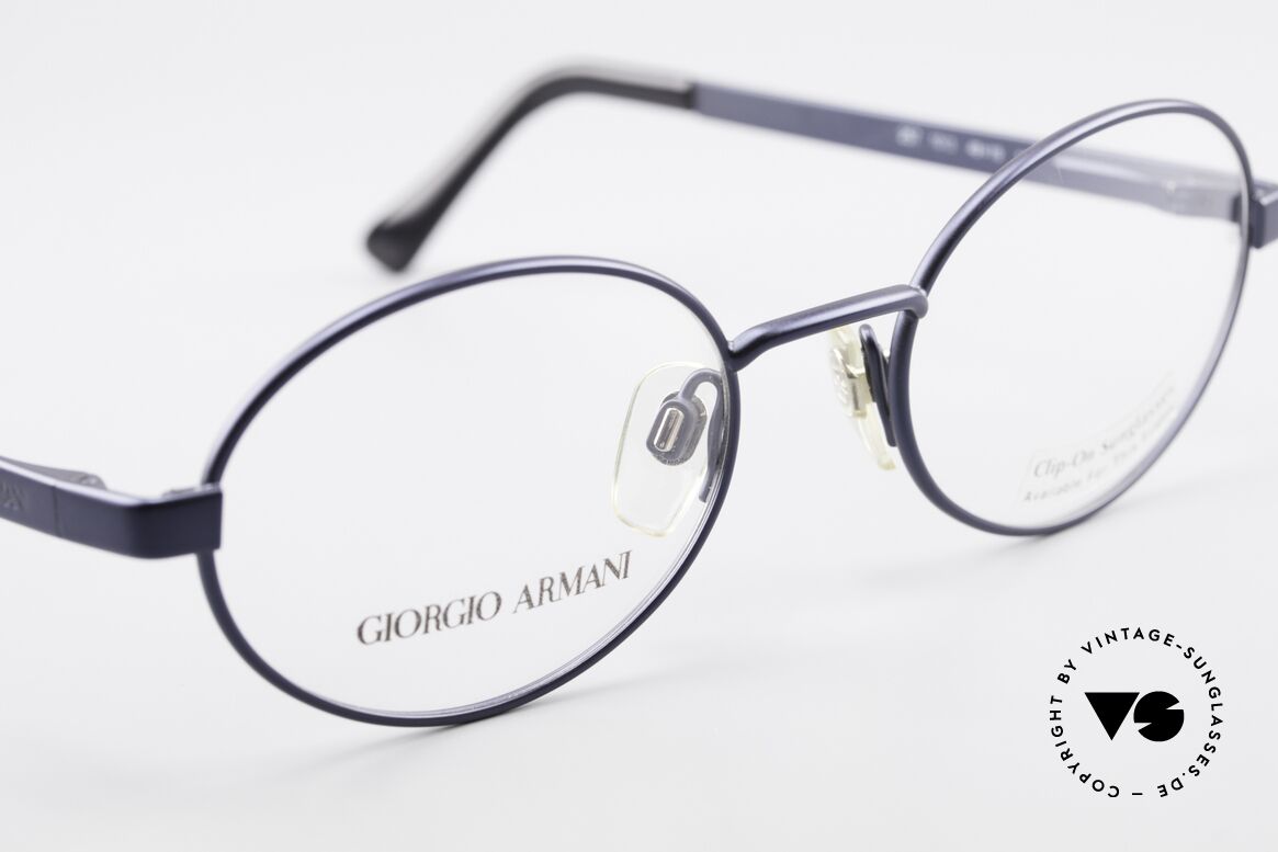 Giorgio Armani 257 90's Oval Vintage Eyeglasses, NO RETRO EYEWEAR, but a 25 years old Original, Made for Men and Women