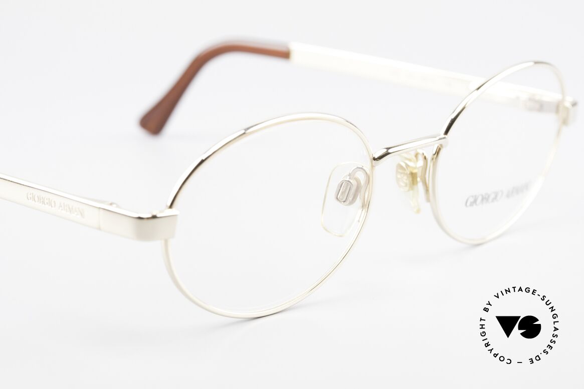 Giorgio Armani 257 Designer Vintage Frame Oval, NO RETRO EYEWEAR, but a 25 years old Original, Made for Men and Women