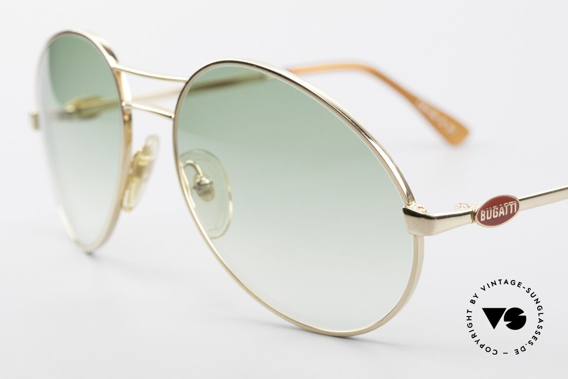 Bugatti 64335 Extraordinary Frame Design, green-gradient lenses for max. UV protection, Made for Men