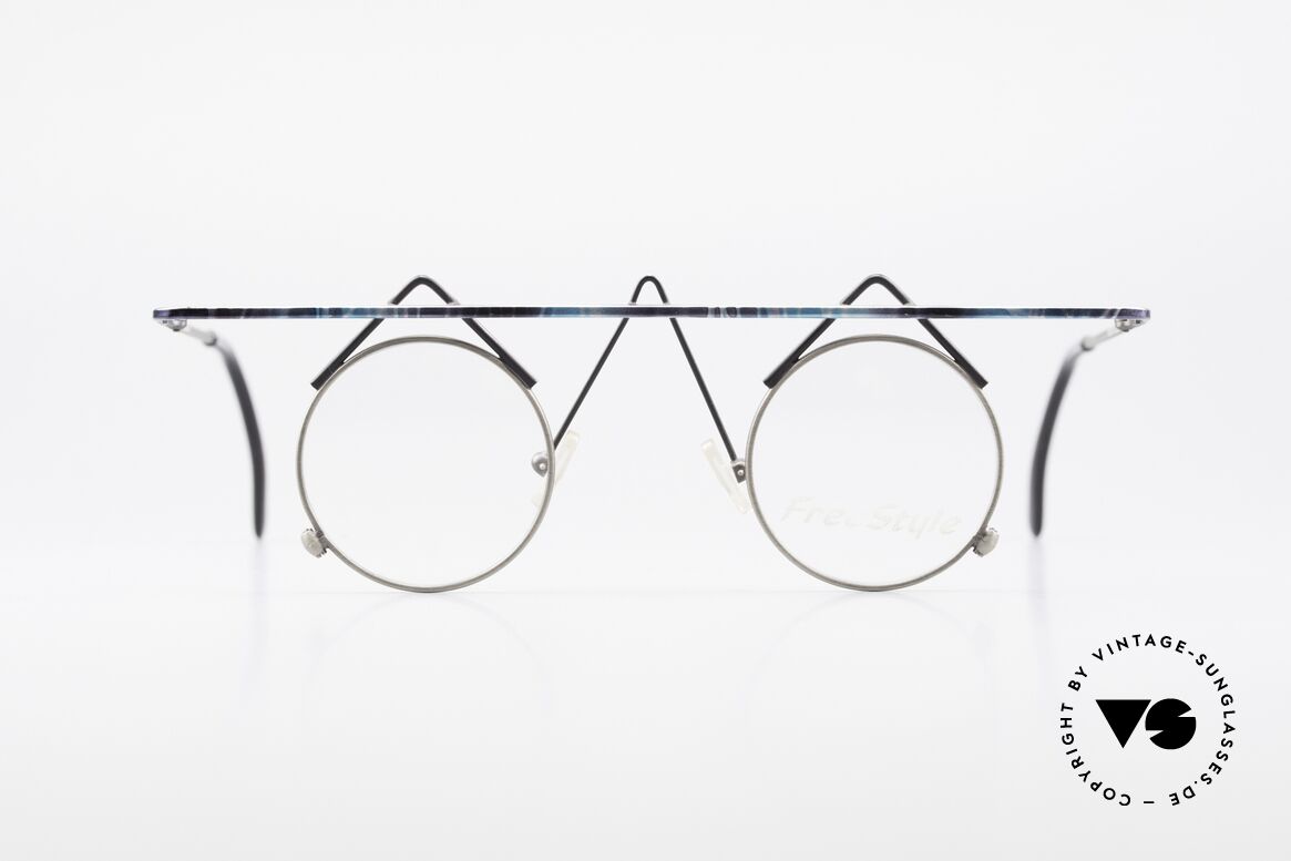 Argenta Crazy 705 Fancy Vintage Eyeglasses, rare Argenta CRAZY glasses: the name says it all, Made for Women