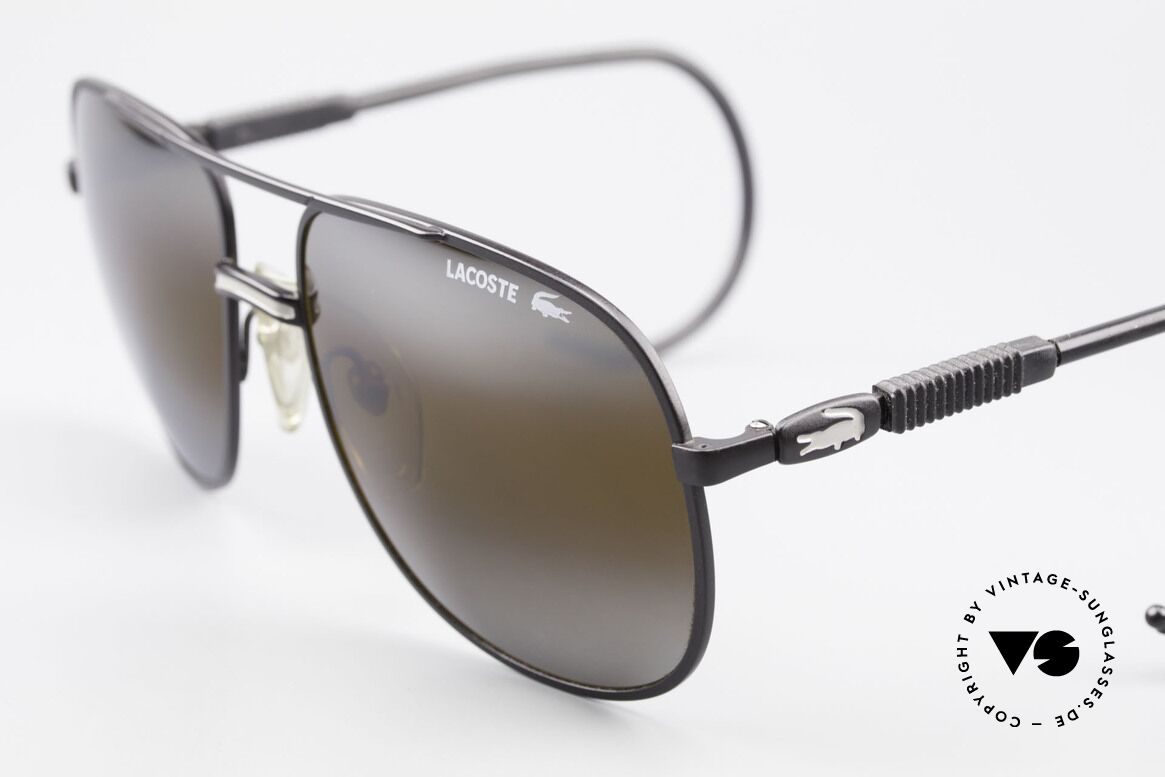 Lacoste 101S Sporty Aviator Sunglasses XL, model 101 = the downright classic by Lacoste, a legend!, Made for Men