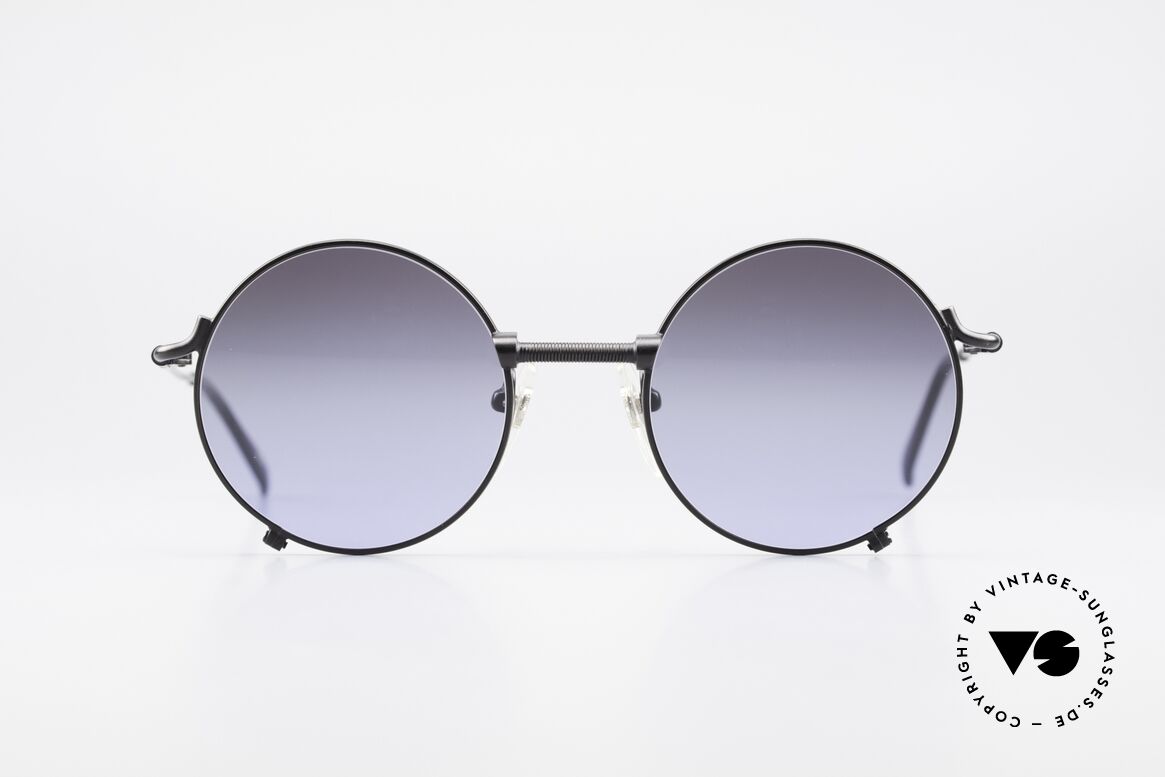 Jean Paul Gaultier 55-7162 Round Vintage Sunglasses, timeless 90's sunglasses by Jean Paul Gaultier, Made for Men and Women