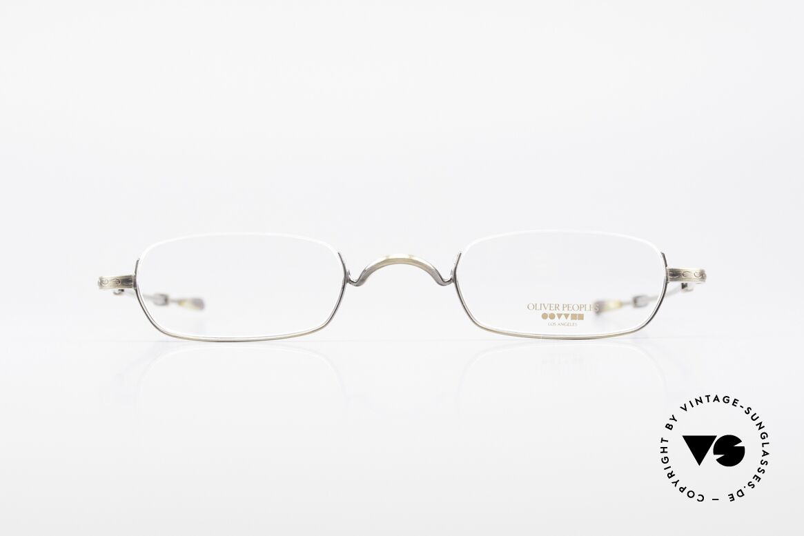 Oliver Peoples OP662 Telescopic Extendable Frame, vintage Oliver Peoples eyeglasses from the late 80's, Made for Men and Women