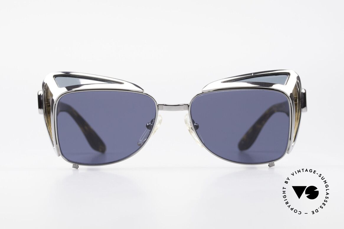 Jean Paul Gaultier 56-9272 Rare Steampunk Sunglasses, very rare designer model (90's limited edition), Made for Men