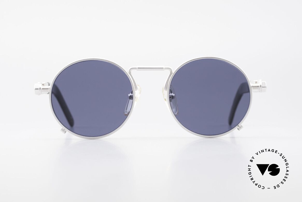 Jean Paul Gaultier 56-8171 Steampunk Vintage Glasses, valuable & creative Jean Paul Gaultier designer shades, Made for Men and Women