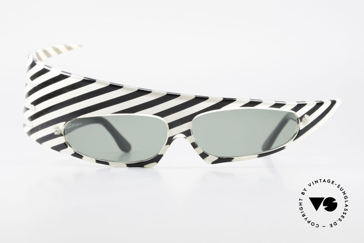 Alain Mikli PLUME Haute Couture Sunglasses 80s, terrific Alain Mikli Paris vintage shades from 1980, Made for Men and Women