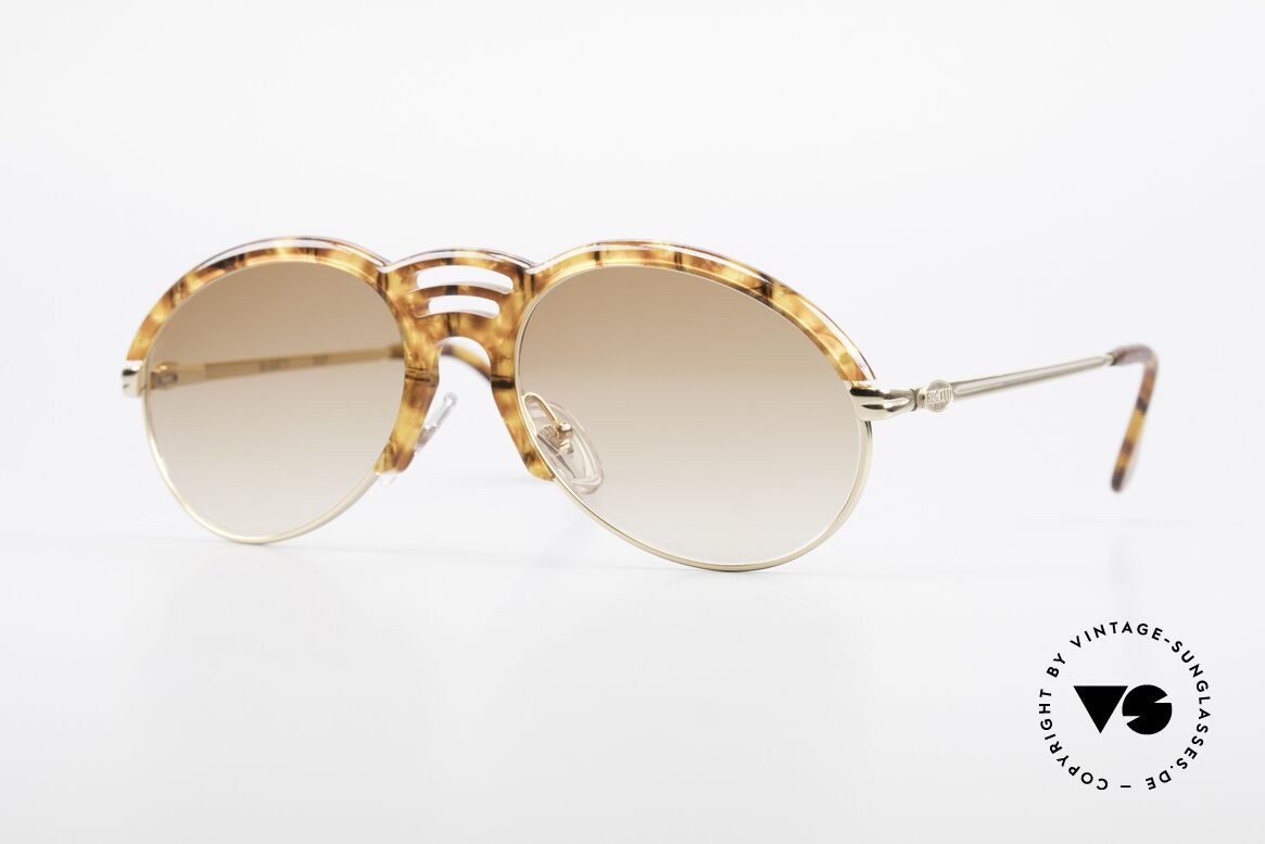 Bugatti 15287 Amber Optic Sunglasses 80's, classic Bugatti designer sunglasses from approx. 1989, Made for Men