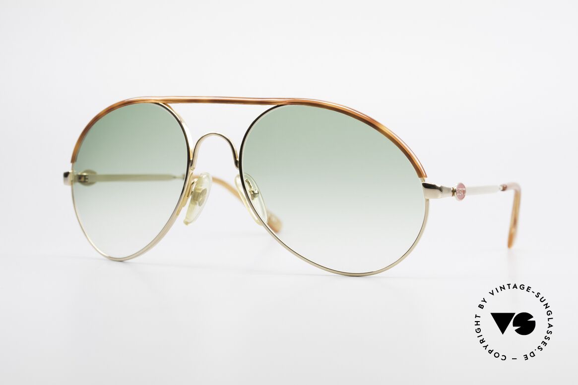 Bugatti 65986 Men's 80's XL Sunglasses, classic Bugatti sunglasses from app. 1985/86, Made for Men