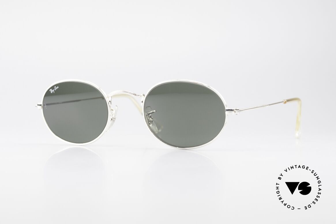 Ray Ban Classic Style I Old Oval B&L USA Sunglasses, model of the old RAY-BAN 'Classic Collection', Made for Men and Women