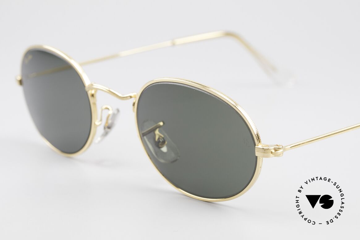 Ray Ban Classic Style I Old B&L USA Sunglasses Oval, unworn (like all our vintage RAY-BAN eyewear), Made for Men and Women